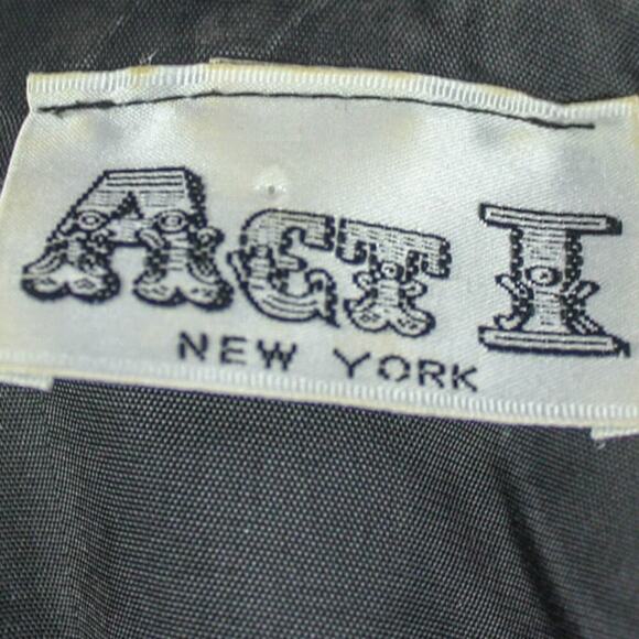 Vintage 80s Act 1 Quilted Tuxedo Jacket Formal Event Cocktail Purple - Picture 5 of 5